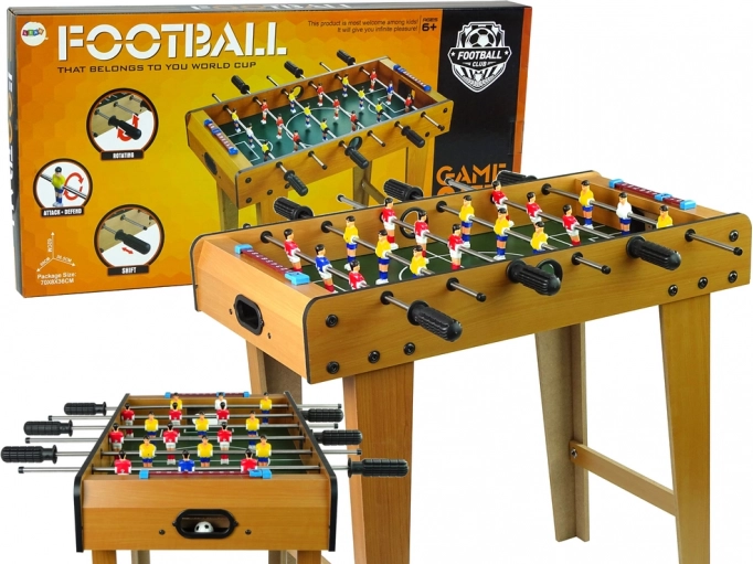 Drevený stolný futbal 62 cm