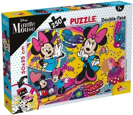 Lisciani obojstranné puzzle Minnie 250 dielikov