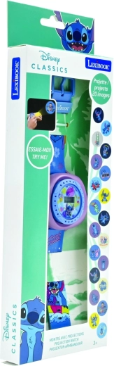 Lexibook digitálne premietacie hodinky Stitch s 20 obrázkami