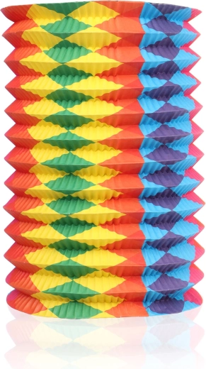 Papierový lampión 16 cm s klipom na sviečku MY PARTY