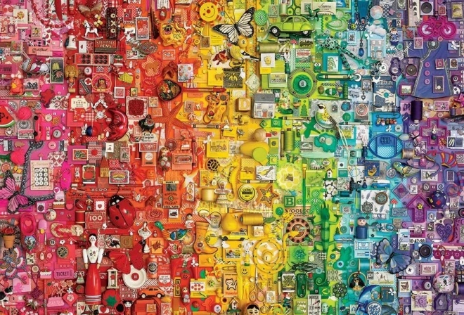 Puzzle COBBLE HILL Dúha 2000 dielikov