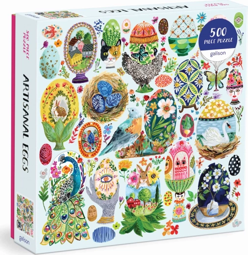 Puzzle maľované vajíčka 500 dielikov Galison