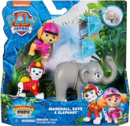 Figúrky Psiej hliadky: Jungle Patrol, Marshall a Skye