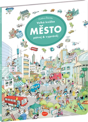 Veľká knižka Mesto – Pátraj a rozprávaj