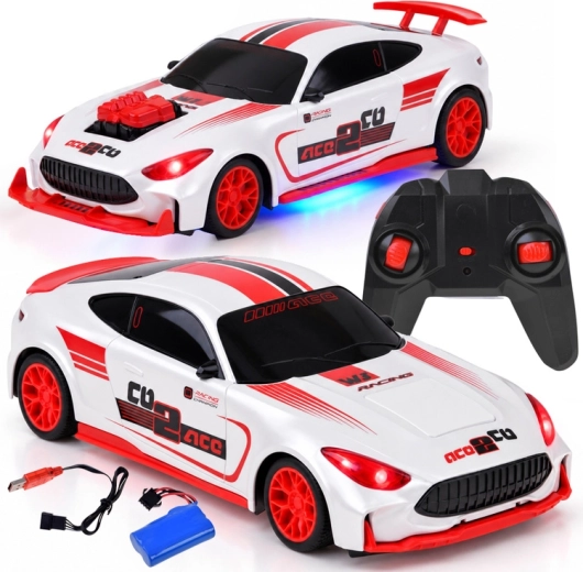 Diaľkovo ovládané auto CRAZON 1:16 s transformáciou a svetlami