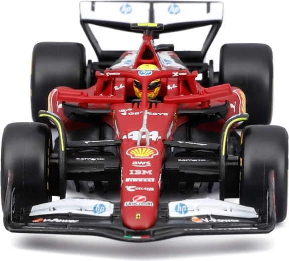 Die-cast vyhotovenie a jazdec v kokpite