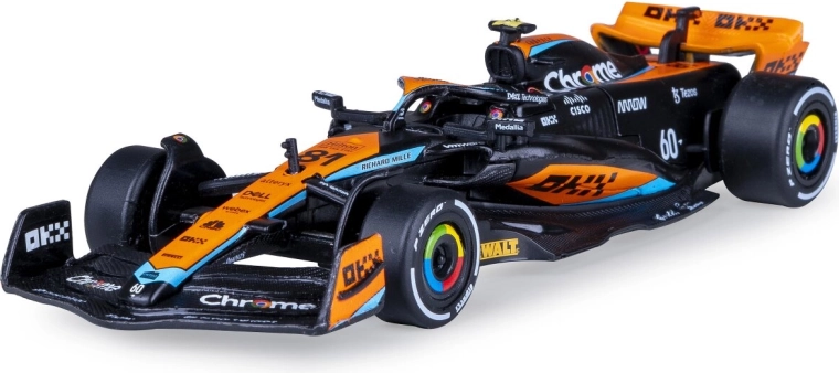 Model vozidla McLaren MCL60 2023 Diecast 1:43 čierny