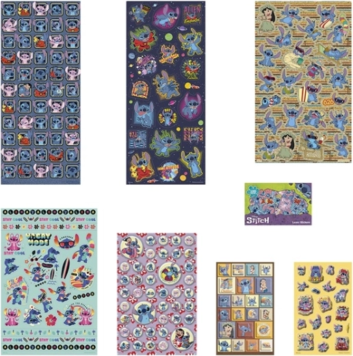 Viac než 300 samolepiek s motívmi Stitcha