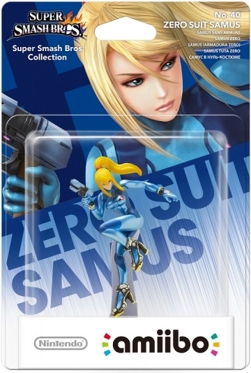 amiibo zero suit samus – figúrka pre nintendo