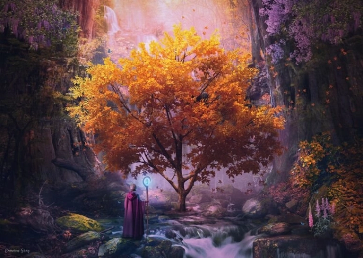 SCHMIDT puzzle začarovaný les – 1000 dielikov