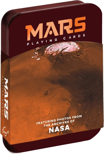 Vesmírne hracie karty Mars od Chronicle Books