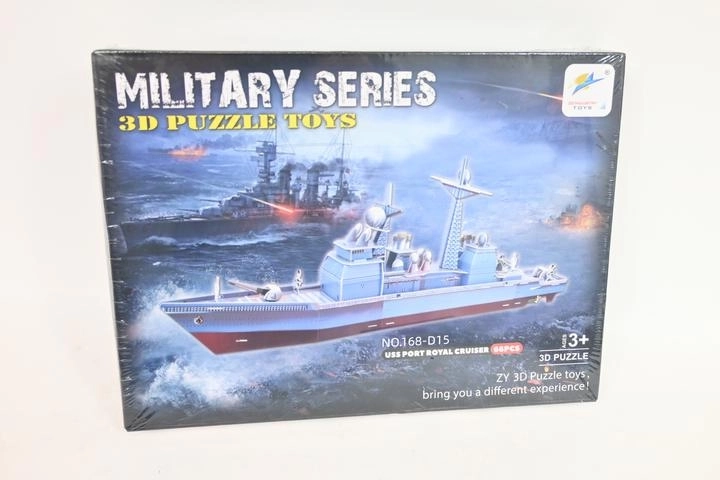 3D puzzle loď 66 dielikov