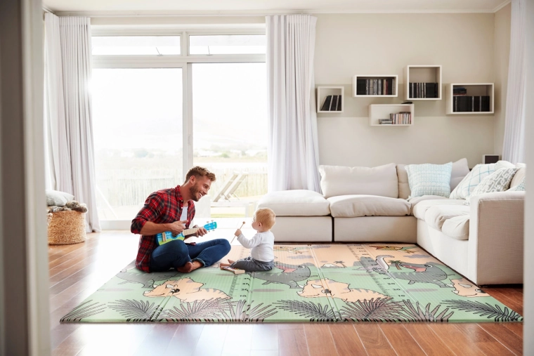 Priestranná herná plocha doma aj v obývačke