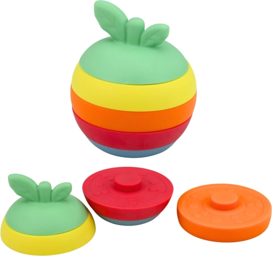 Skladacie „jabĺčko“ z mäkkého silikónu