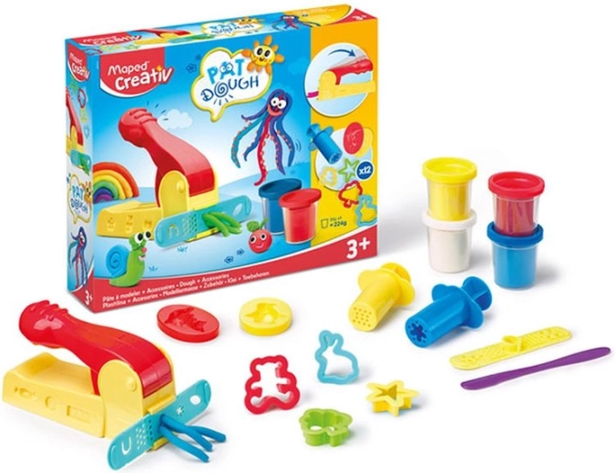 Maped Creativ modelovacia hmota 4 × 56 g so sadou príslušenstva