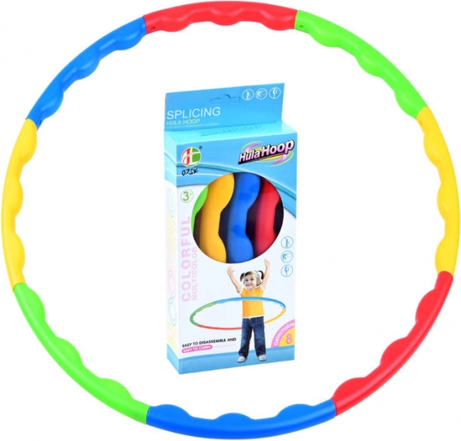 Skladací farebný hula hoop pre deti