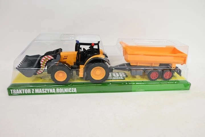 Traktor s prívesom (detská hračka)