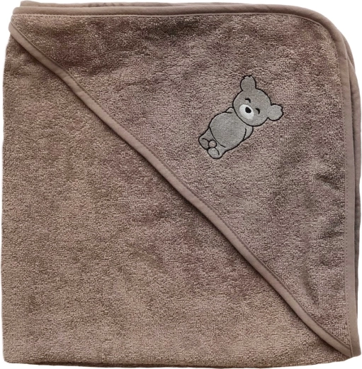 Petú Petú dojčenská osuška s kapucňou Teddy