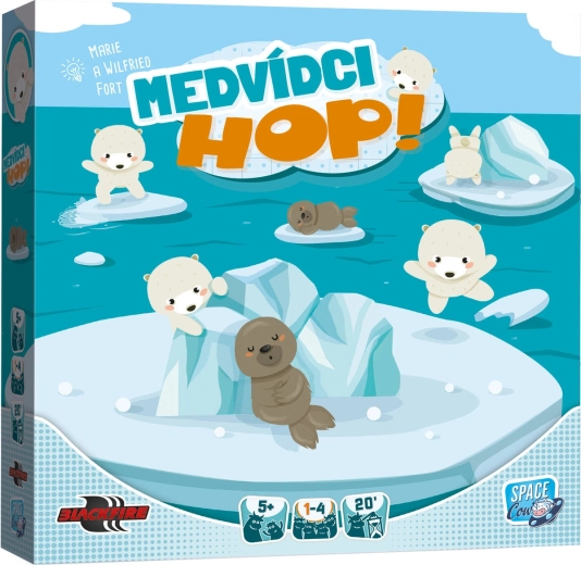 ADC Medvedíky Hop! rodinná spoločenská hra
