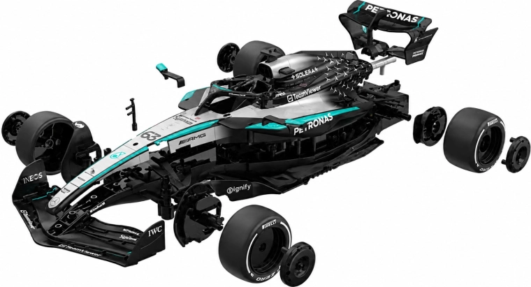 Stavebnica a RC model v jednom