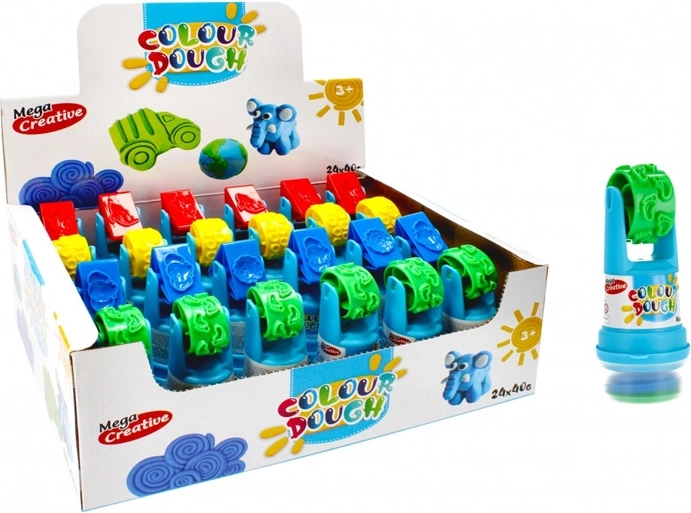 Sada na modelovanie COLOUR DOUGH s valčekom a pečiatkami