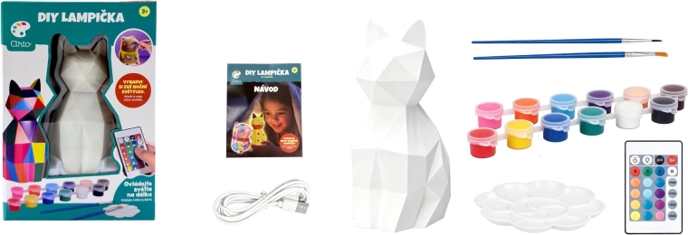 ARTO DIY lampička mačka
