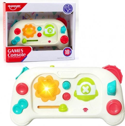 Interaktívny senzorický ovládač pre malé deti so svetlami a zvukmi