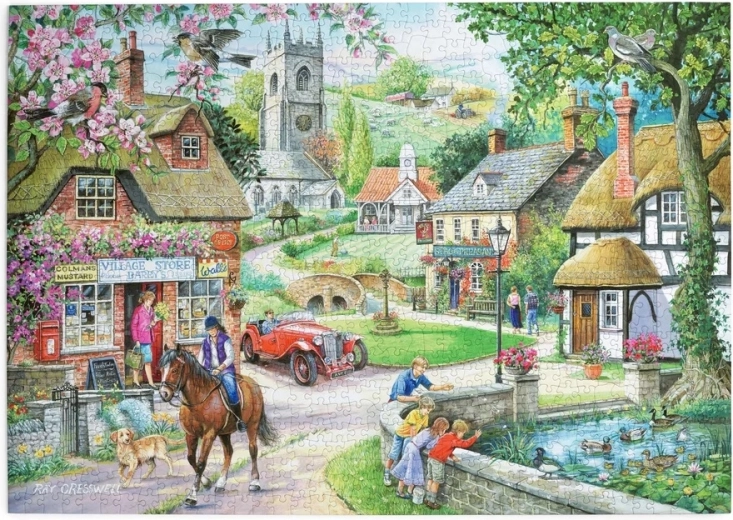 House of Puzzles Kŕmenie kačiek – puzzle 1000 dielikov