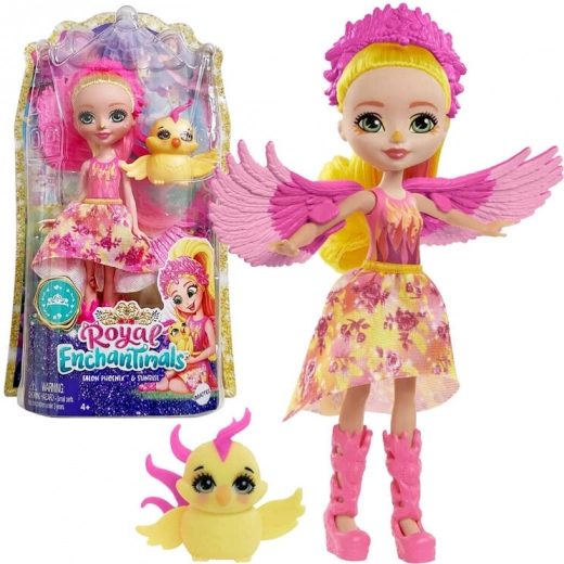 bábika Enchantimals s miláčikom fénixom