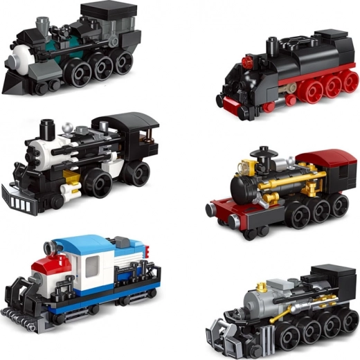 Šesť modelov mini lokomotív
