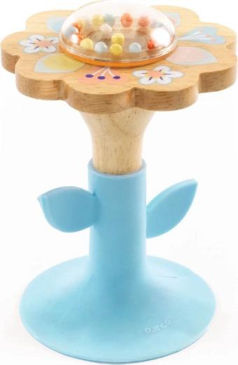 Stabilná kvetinová hrkálka s prísavkou