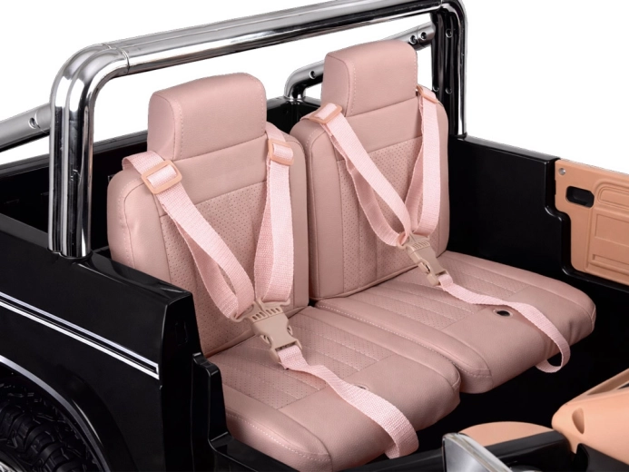 Dve sedadlá a bezpečnosť pre spoločnú jazdu