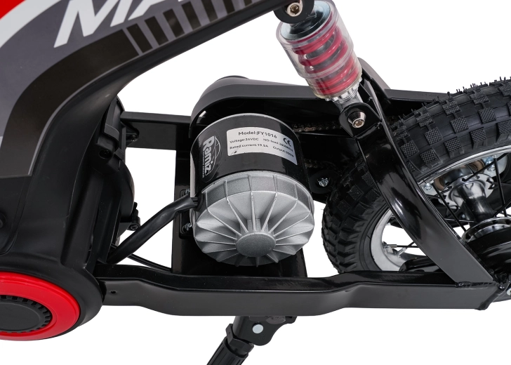 Silný 350W motor a 24V batéria pre dynamickú jazdu