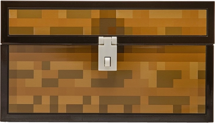 minecraft uzamykateľná pokladnička truhla