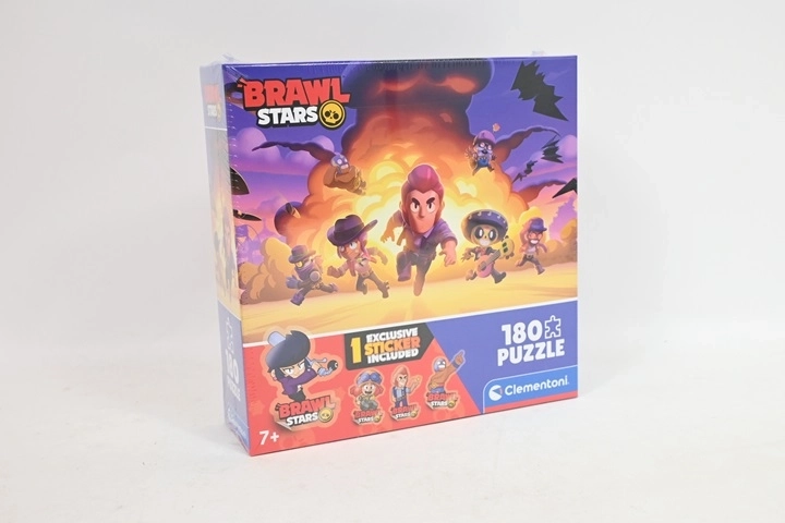 Clementoni Brawl Stars puzzle 180 dielikov v štvorcovej krabičke