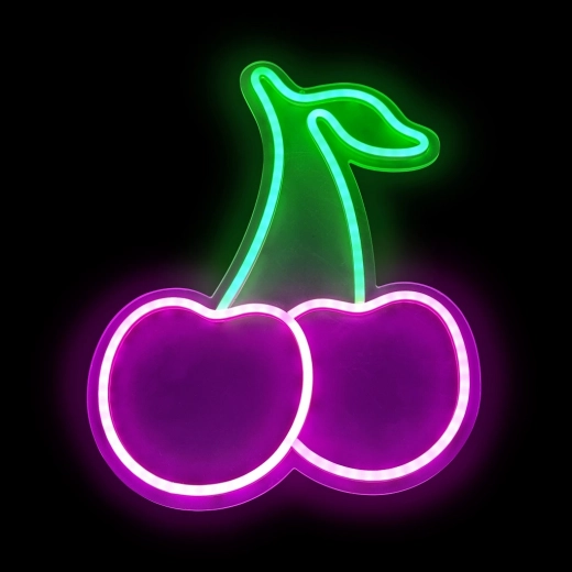 2Kids Toys led neon lampička čerešne