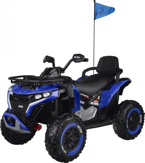 Veľká akumulátorová štvorkolka pre deti 4x4 modrá