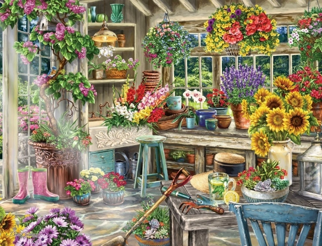 Puzzle Záhradníkov raj 2000 dielikov