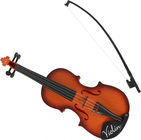 Detské plastové husle so slákom