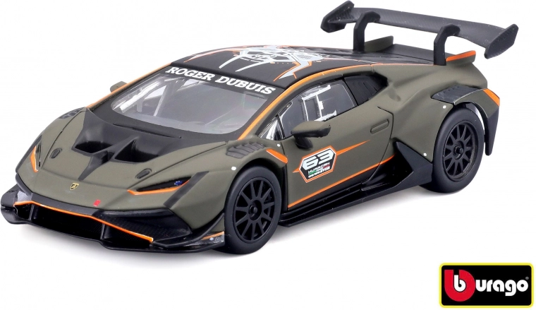 Kovový model BBURAGO 1:43 LAMBORGHINI Huracán Super Trofeo EVO2 v dekoratívnom boxe