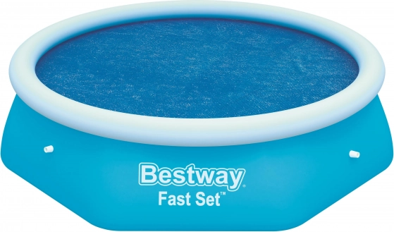Solárna krycia plachta na bazén 244 cm BESTWAY Fast Set