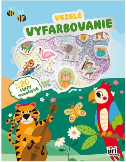 Veselé vyfarbovanie so super nálepkami Zvieratká
