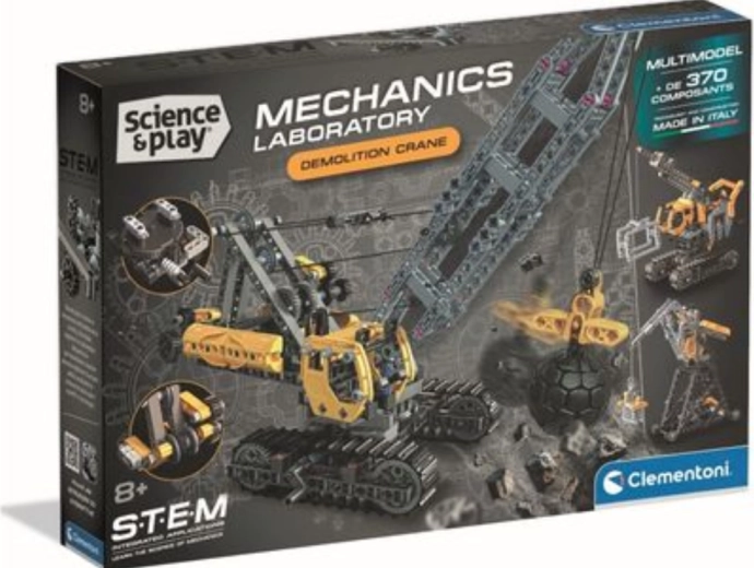 Clementoni Science & Play Mechanické laboratórium: demolačné nákladné auto