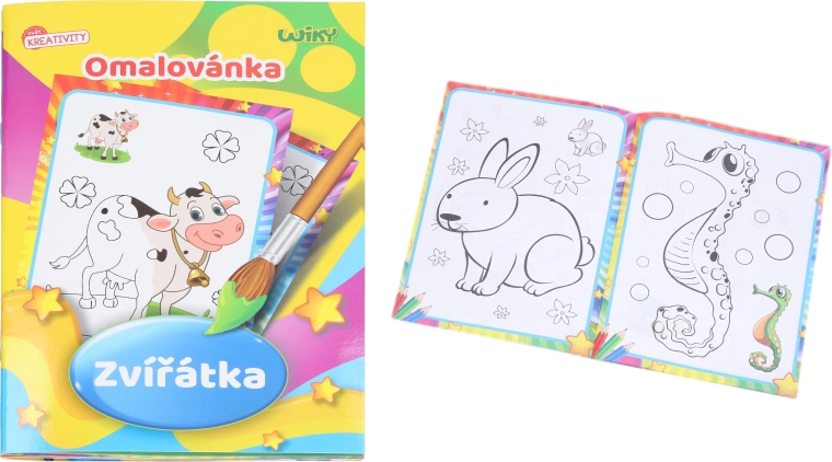 Omaľovánka Zvieratká – 24 strán