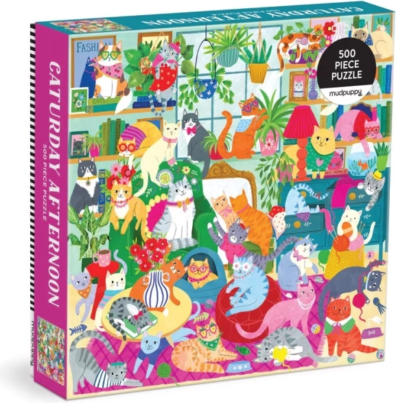 Mudpuppy puzzle Sobotné popoludnie pre rodiny 500 dielikov