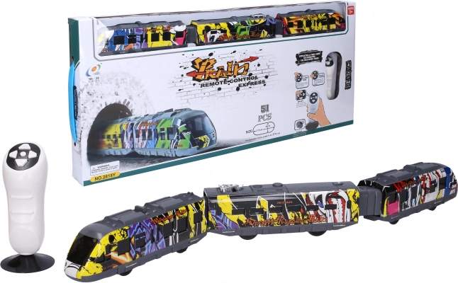 RC graffiti vlak