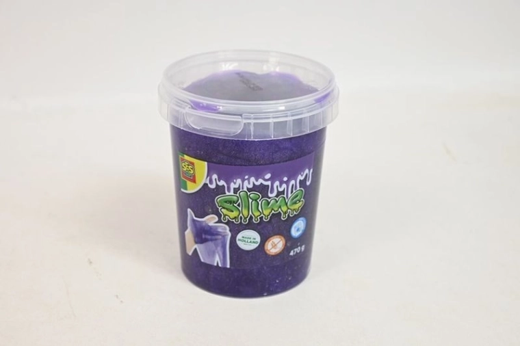 SES Creative fialový trblietavý slime 470 g