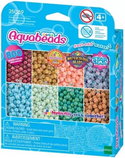 Aquabeads akvarelové koráliky – doplnková sada