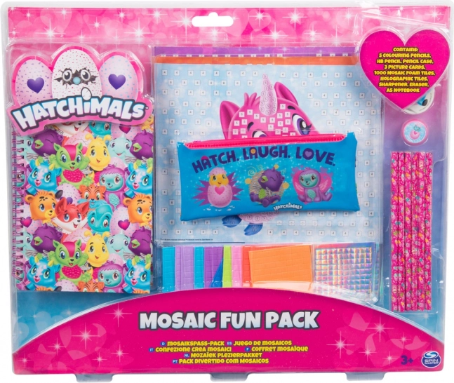Mozaiková súprava Hatchimals pre školákov
