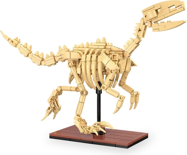 CaDA fosília dinosaura Velociraptor 1:9 zo stavebnice